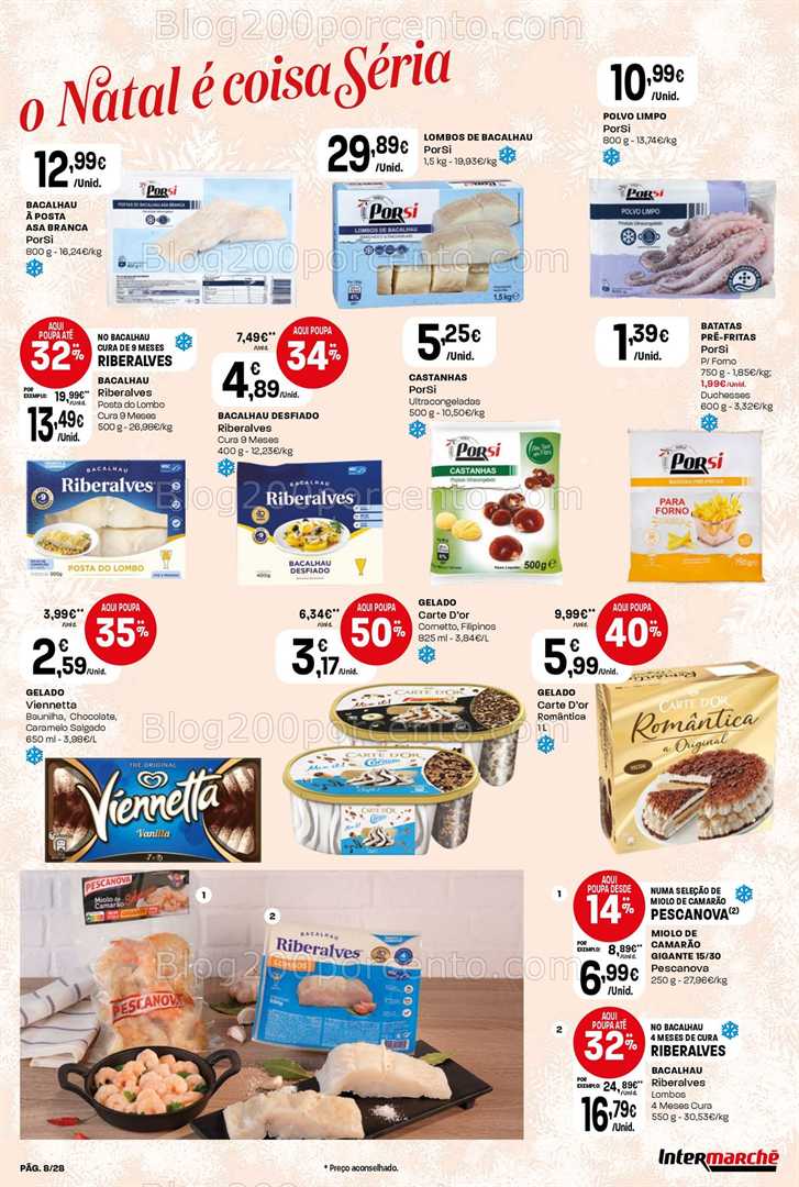 Antevisão Folheto INTERMARCHÉ Contact Promoções de 18 a 24 dezembro