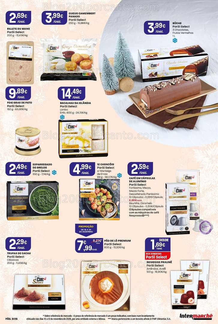 Antevisão Folheto INTERMARCHÉ Contact Promoções de 18 a 24 dezembro