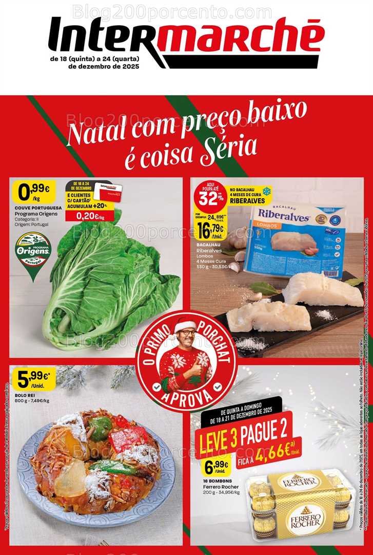Antevisão Folheto INTERMARCHÉ Mini Promoções de 18 a 24 dezembro