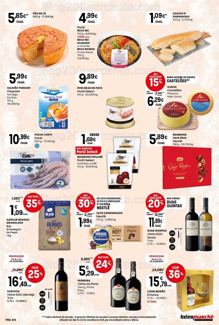Antevisão Folheto INTERMARCHÉ Mini Promoções de 18 a 24 dezembro