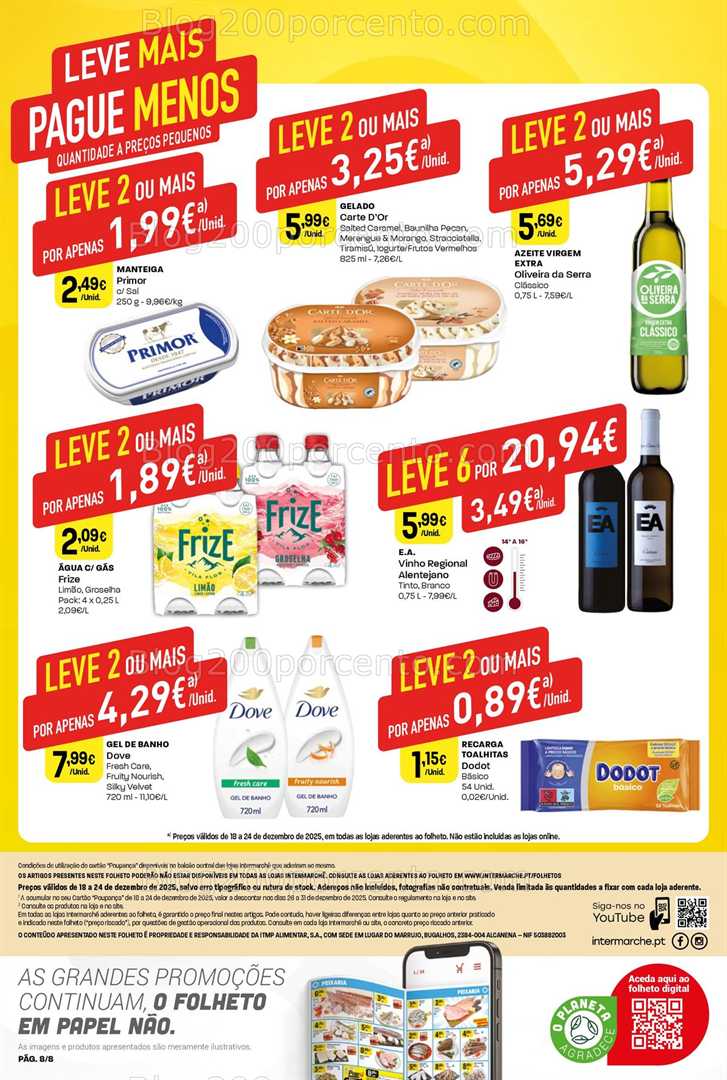 Antevisão Folheto INTERMARCHÉ Mini Promoções de 18 a 24 dezembro