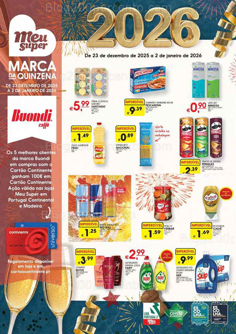 Antevisão Folheto MEU SUPER Especial Promoções de 23 dezembro a 2 janeiro