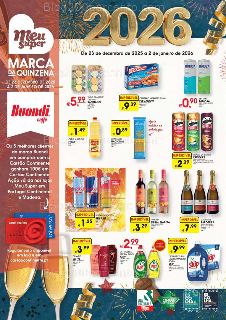 Antevisão Folheto MEU SUPER Especial Promoções de 23 dezembro a 2 janeiro