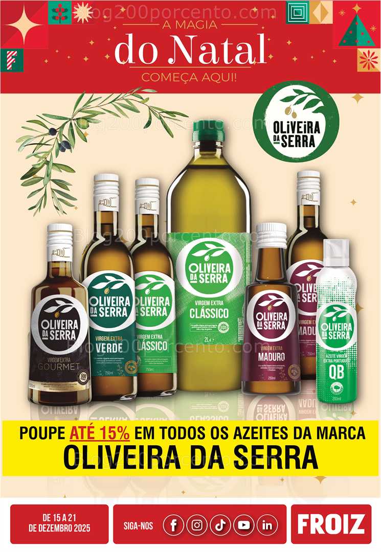 Antevisão Folheto FROIZ Promoções de 15 a 21 dezembro
