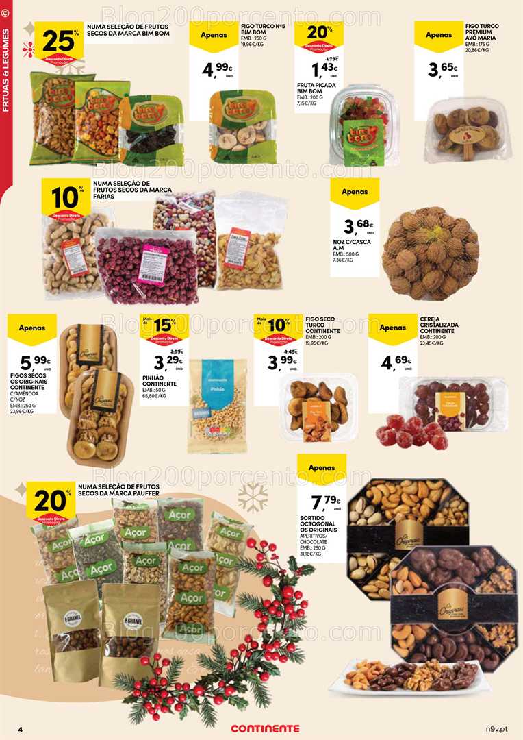 Antevisão Folheto CONTINENTE Açores Promoções de 11 a 24 dezembro