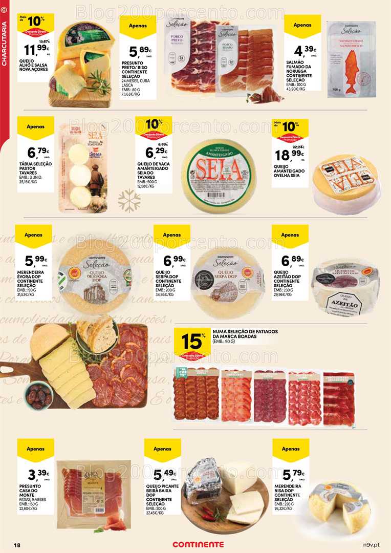 Antevisão Folheto CONTINENTE Açores Promoções de 11 a 24 dezembro