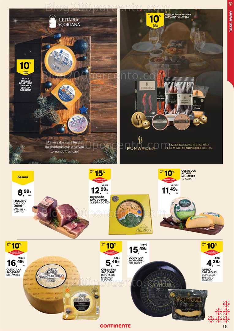 Antevisão Folheto CONTINENTE Açores Promoções de 11 a 24 dezembro