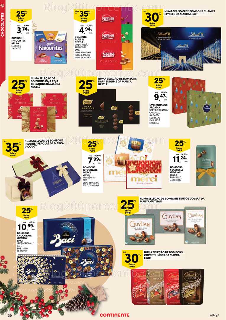 Antevisão Folheto CONTINENTE Açores Promoções de 11 a 24 dezembro