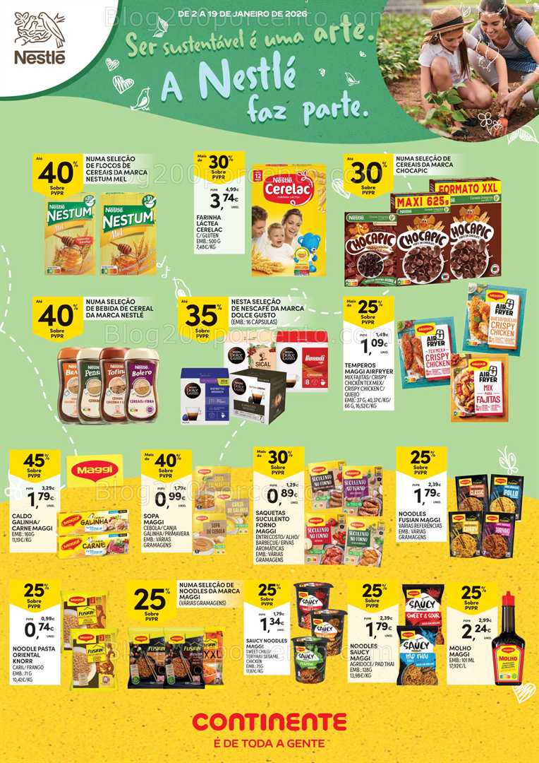Antevisão Folheto CONTINENTE Açores Extra Promoções até 19 janeiro