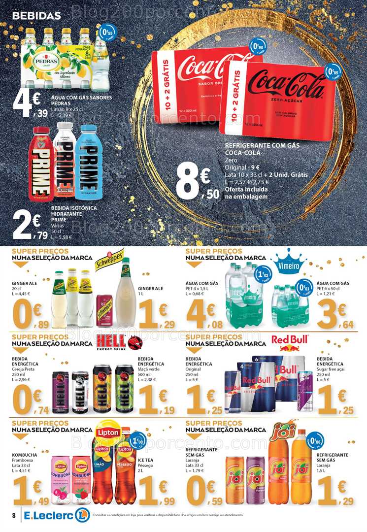 Antevisão Folheto E-LECLERC Especial Passagem de Ano - 26 a 31 dezembro