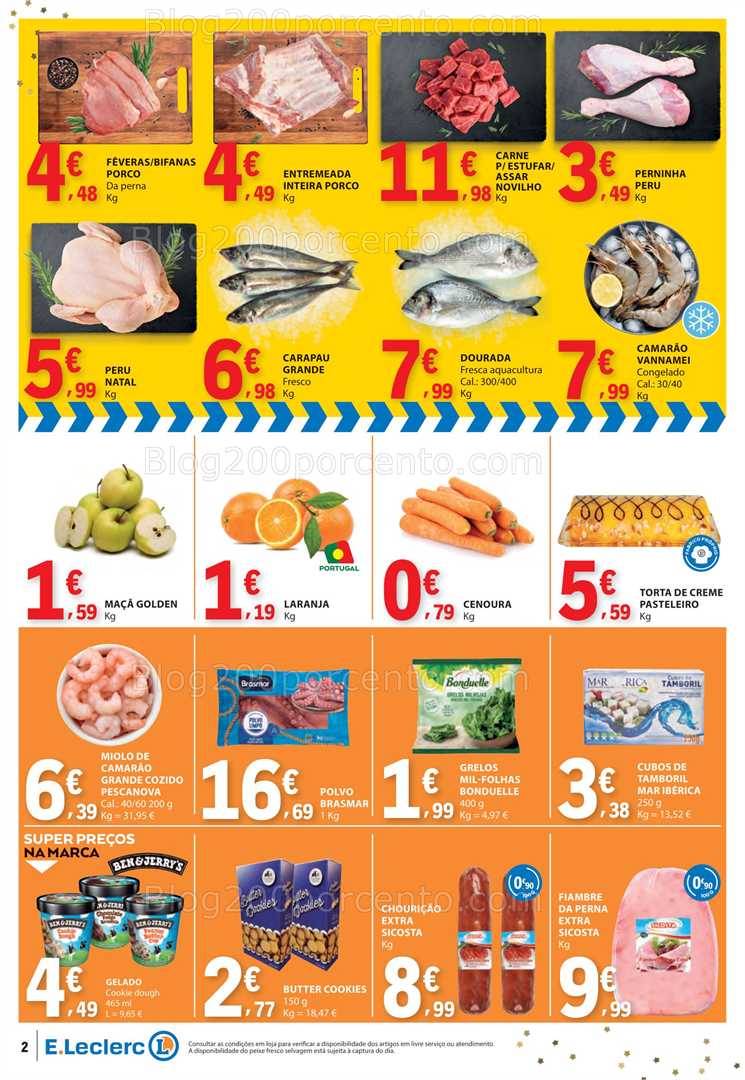 Antevisão Folheto E-LECLERC Promoções Fim de Semana - 12 a 14 dezembro