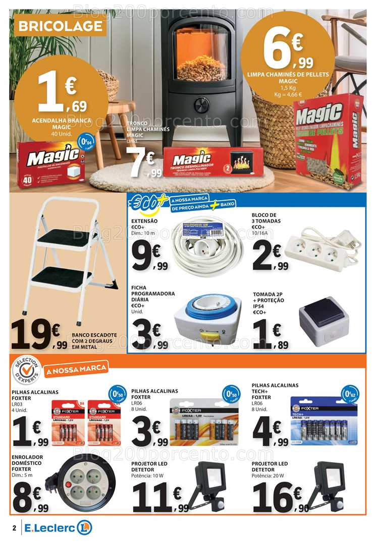Antevisão Folheto E-LECLERC Bazar Promoções de 18 a 31 dezembro