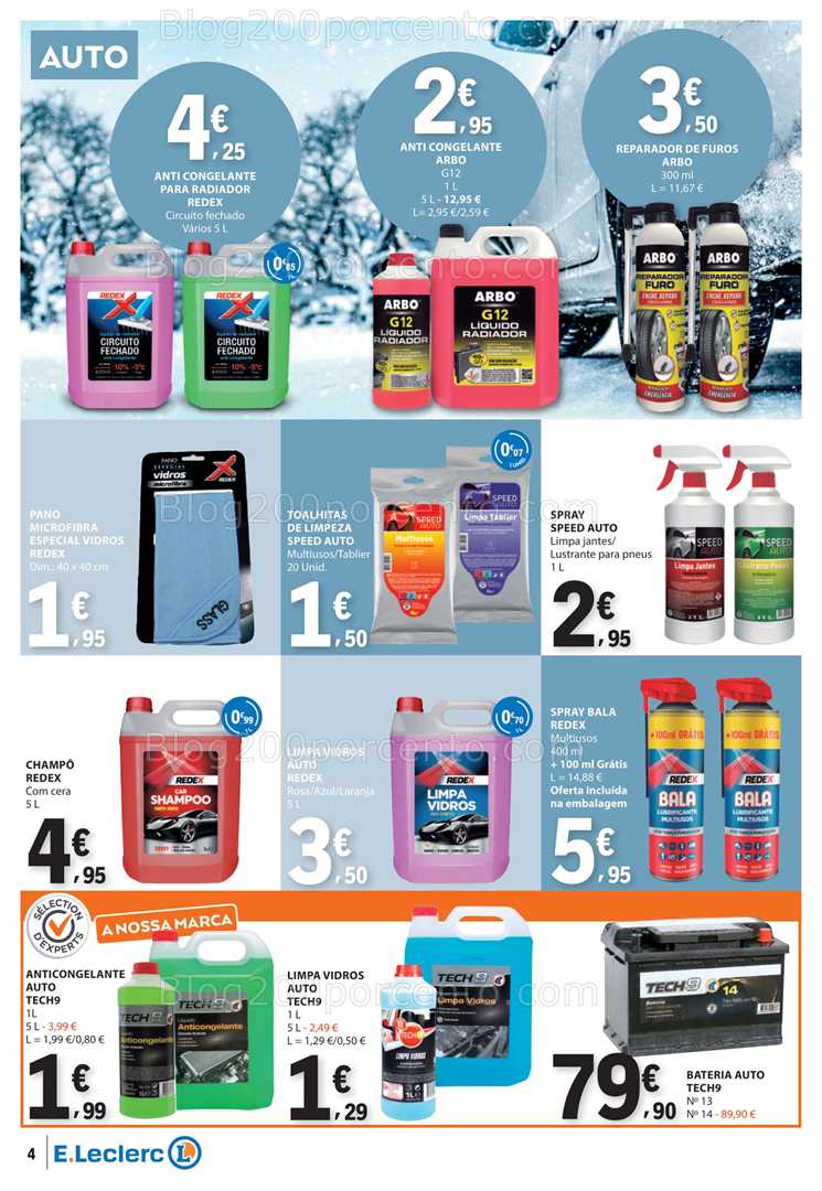 Antevisão Folheto E-LECLERC Bazar Promoções de 18 a 31 dezembro