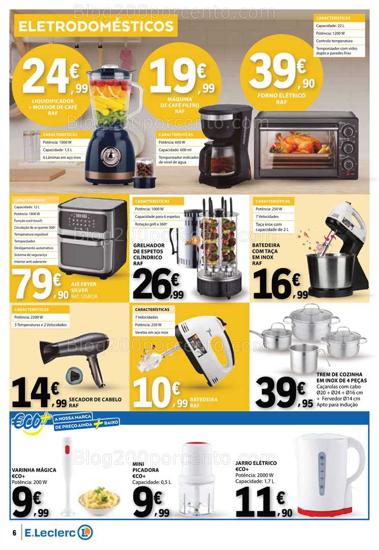 Antevisão Folheto E-LECLERC Bazar Promoções de 2 a 14 janeiro