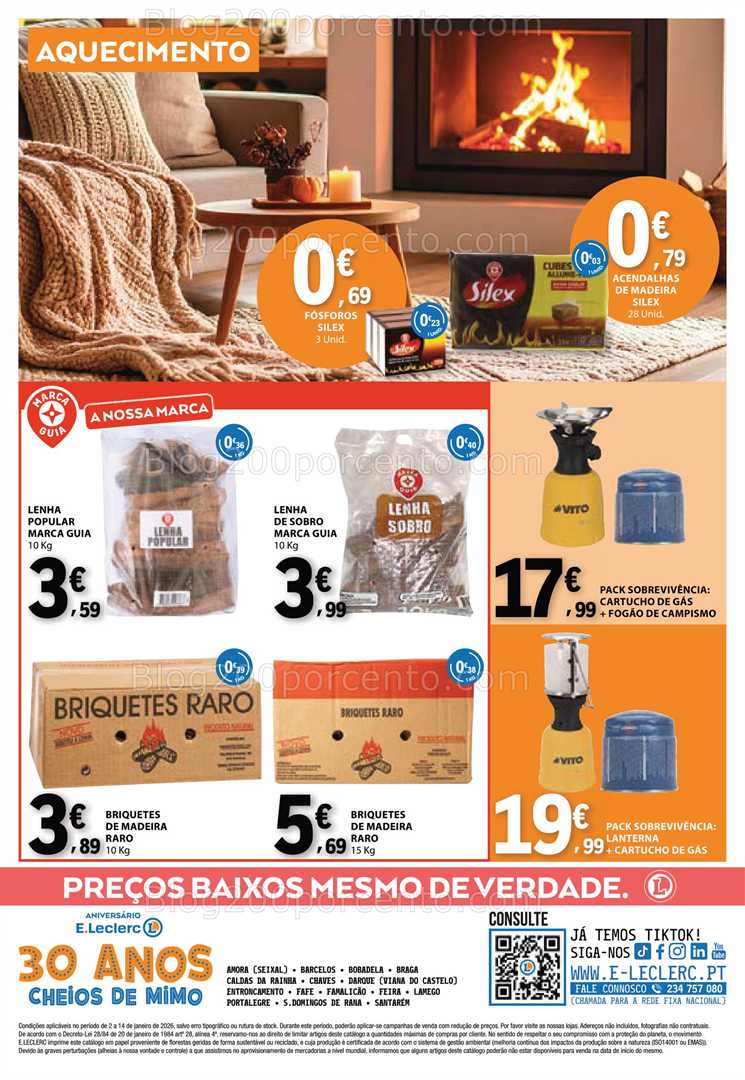 Antevisão Folheto E-LECLERC Bazar Promoções de 2 a 14 janeiro