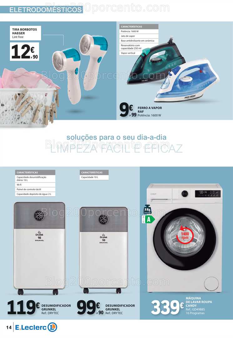 Antevisão Folheto E-LECLERC Bazar Lar Promoções de 30 dezembro a 11 janeiro