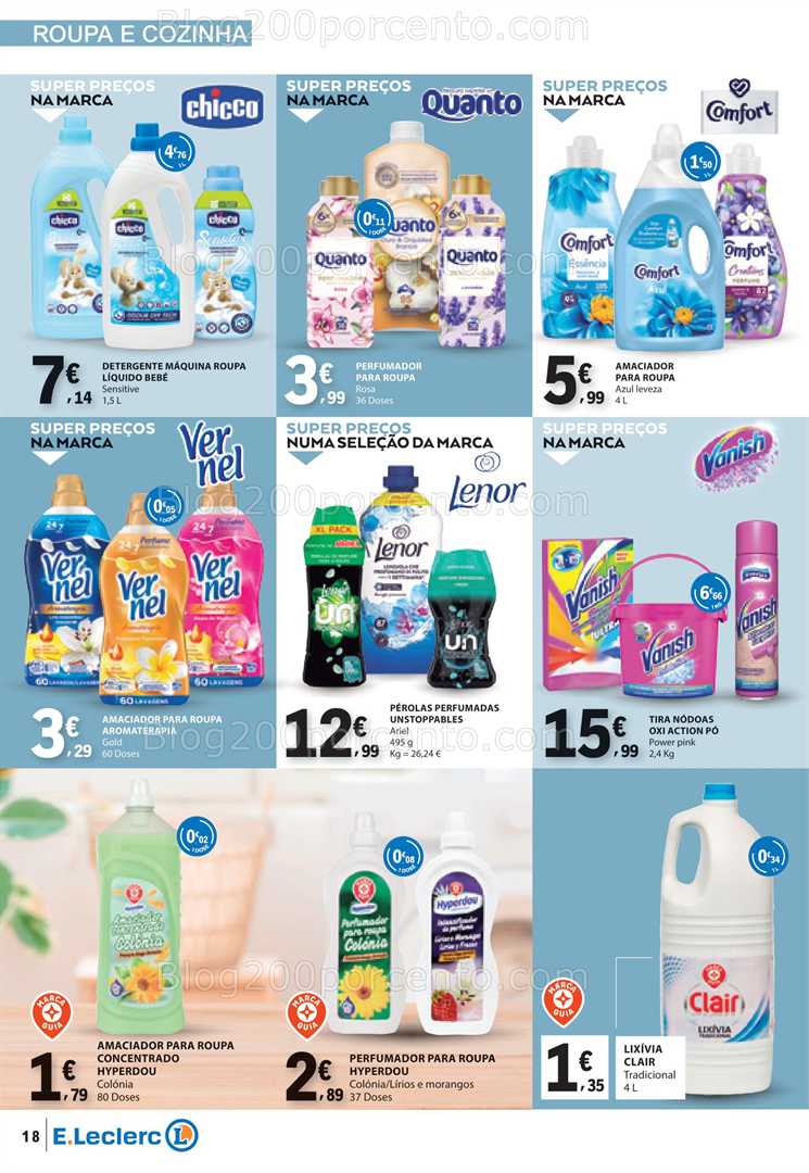 Antevisão Folheto E-LECLERC Bazar Lar Promoções de 30 dezembro a 11 janeiro