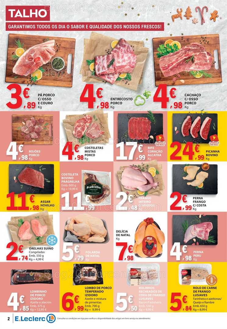 Antevisão Folheto E-LECLERC Promoções de 18 a 24 dezembro