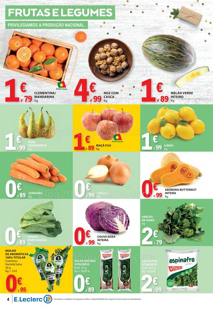 Antevisão Folheto E-LECLERC Promoções de 18 a 24 dezembro