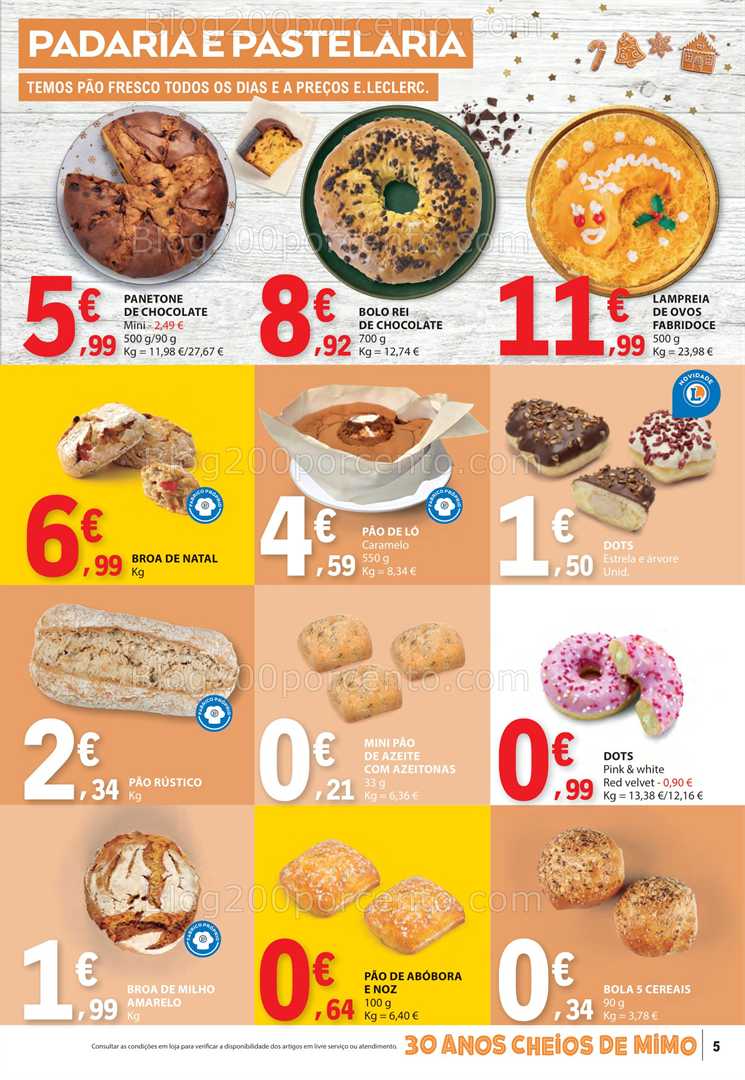 Antevisão Folheto E-LECLERC Promoções de 18 a 24 dezembro