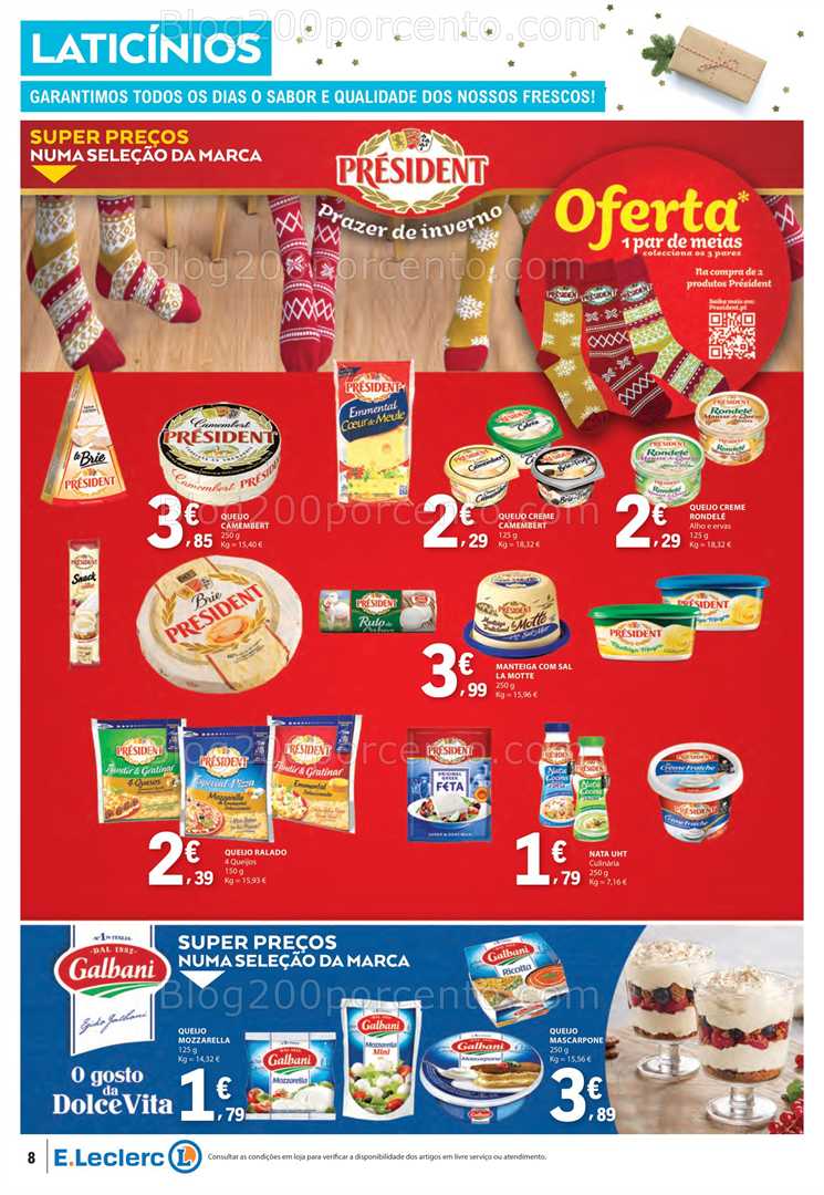 Antevisão Folheto E-LECLERC Promoções de 18 a 24 dezembro