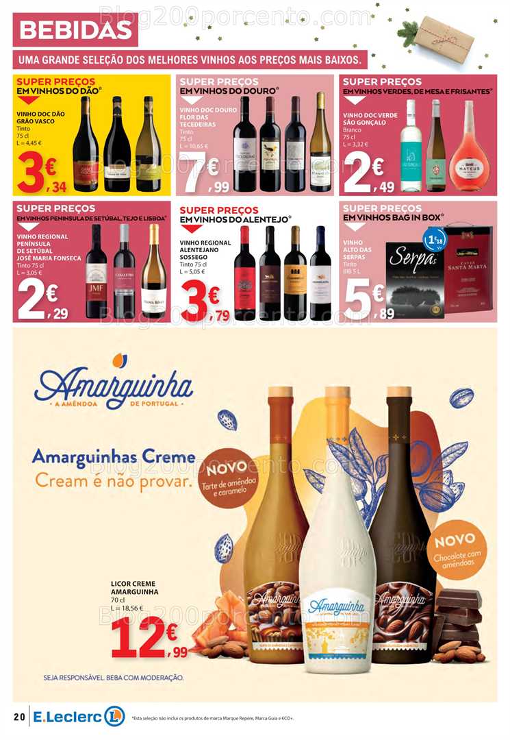 Antevisão Folheto E-LECLERC Promoções de 18 a 24 dezembro