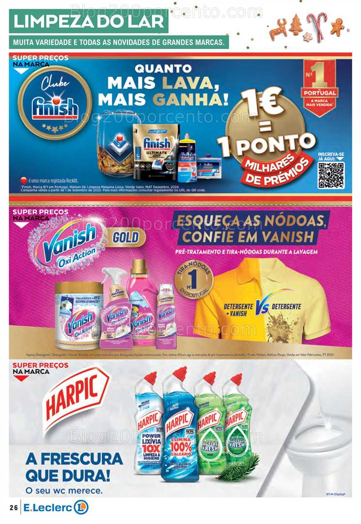 Antevisão Folheto E-LECLERC Promoções de 18 a 24 dezembro
