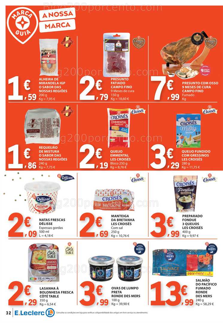 Antevisão Folheto E-LECLERC Promoções de 18 a 24 dezembro