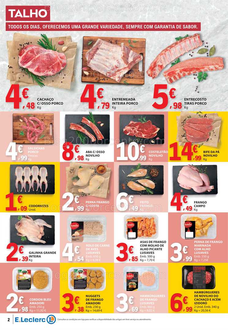Antevisão Folheto E-LECLERC Promoções de 2 a 8 janeiro