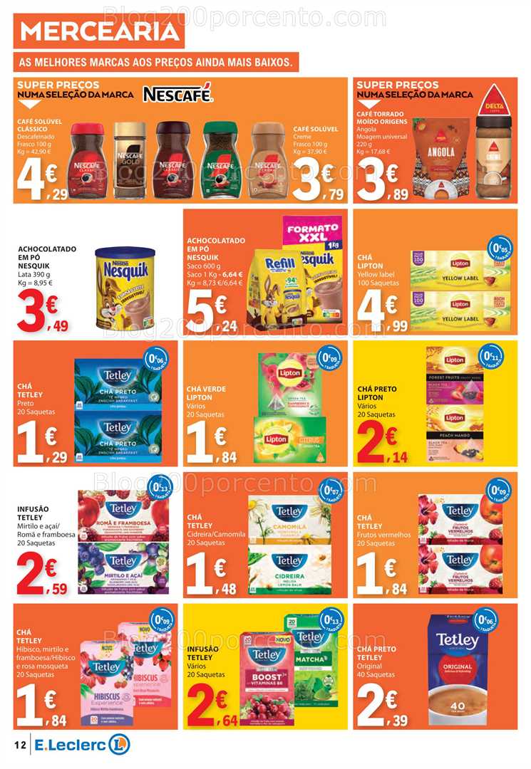Antevisão Folheto E-LECLERC Promoções de 2 a 8 janeiro