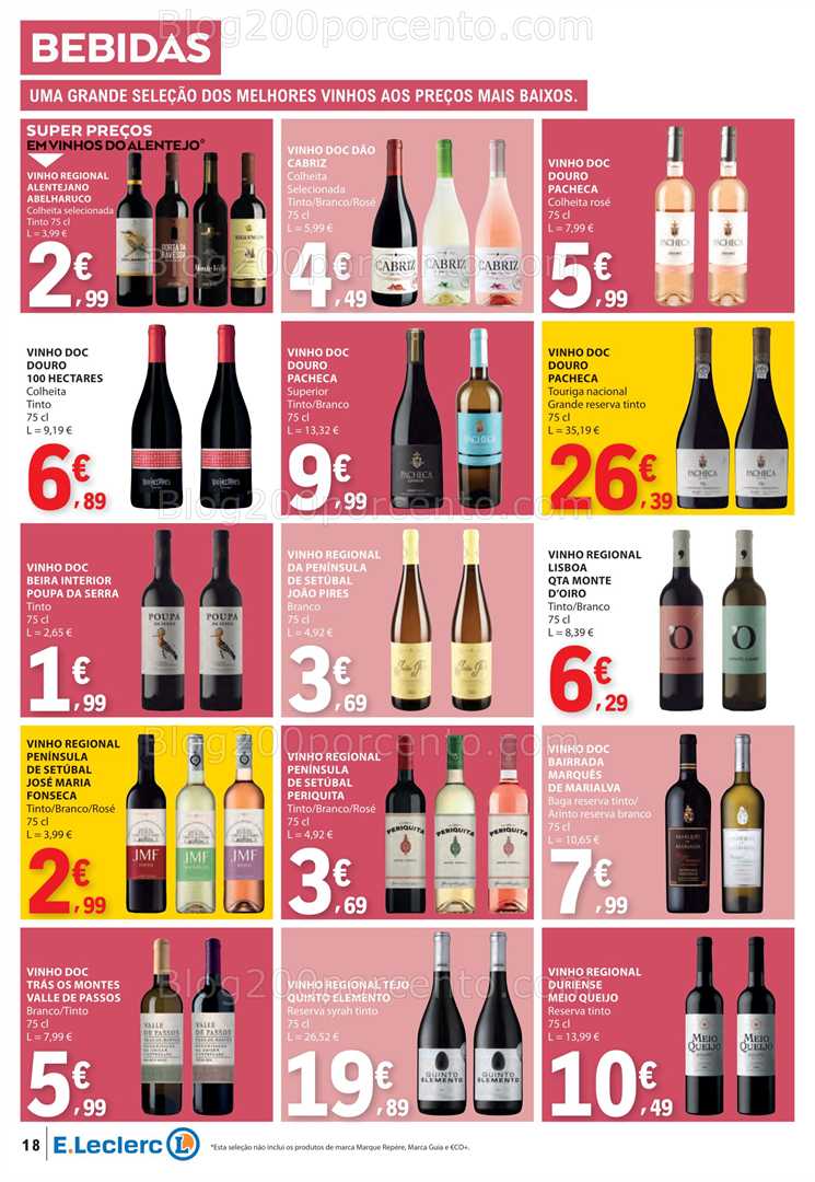 Antevisão Folheto E-LECLERC Promoções de 2 a 8 janeiro