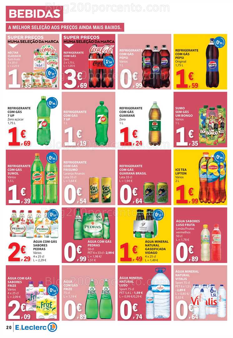 Antevisão Folheto E-LECLERC Promoções de 2 a 8 janeiro