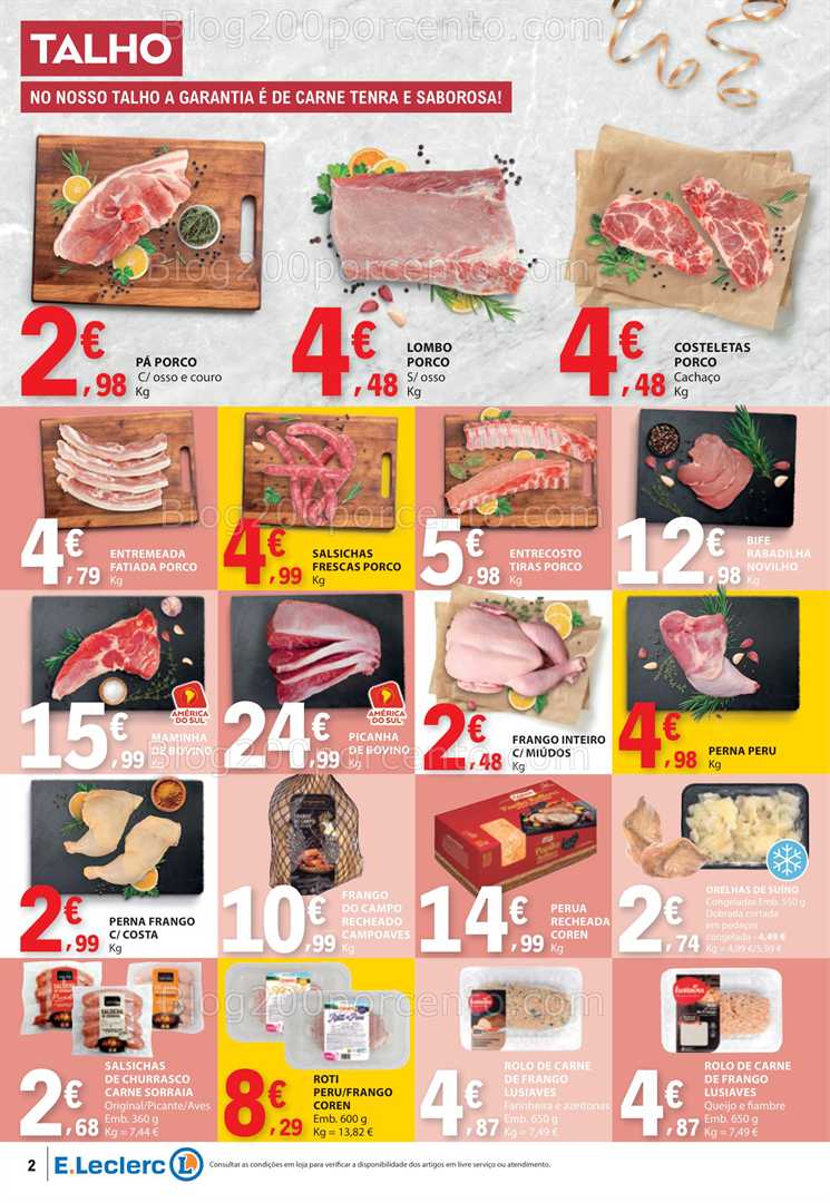 Antevisão Folheto E-LECLERC Promoções 26 a 31 dezembro