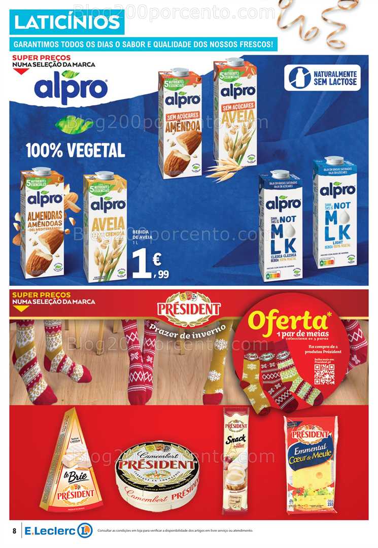 Antevisão Folheto E-LECLERC Promoções 26 a 31 dezembro