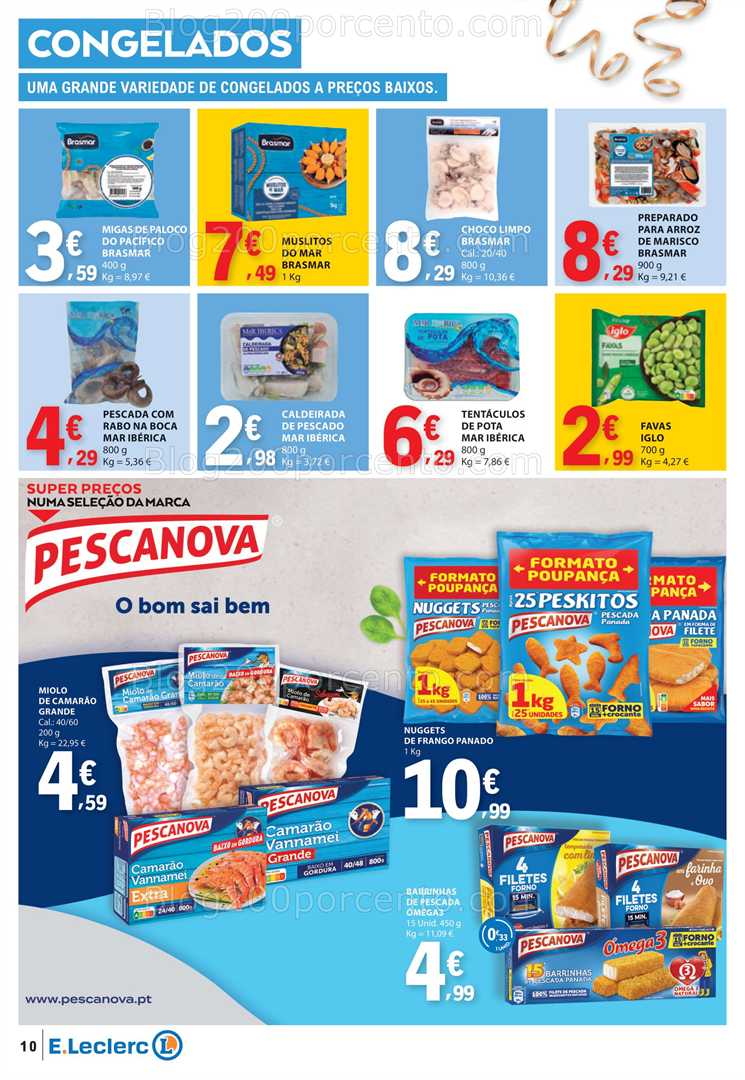 Antevisão Folheto E-LECLERC Promoções 26 a 31 dezembro