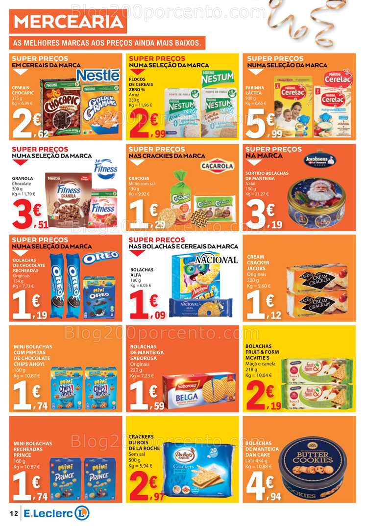 Antevisão Folheto E-LECLERC Promoções 26 a 31 dezembro