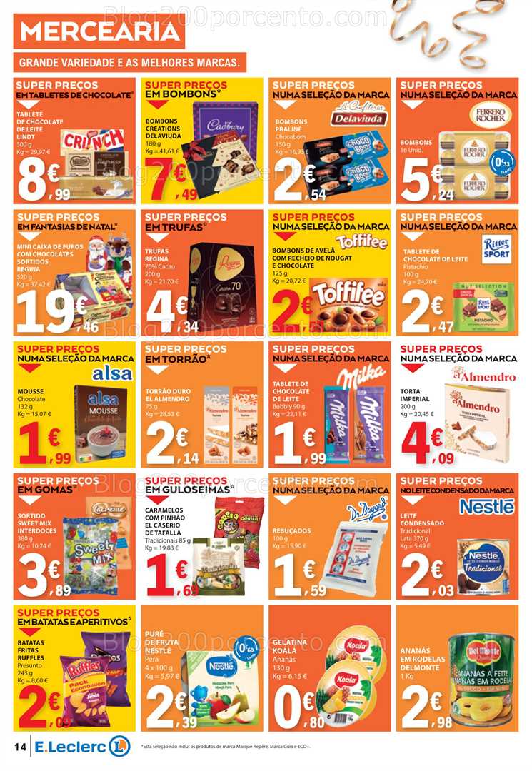 Antevisão Folheto E-LECLERC Promoções 26 a 31 dezembro