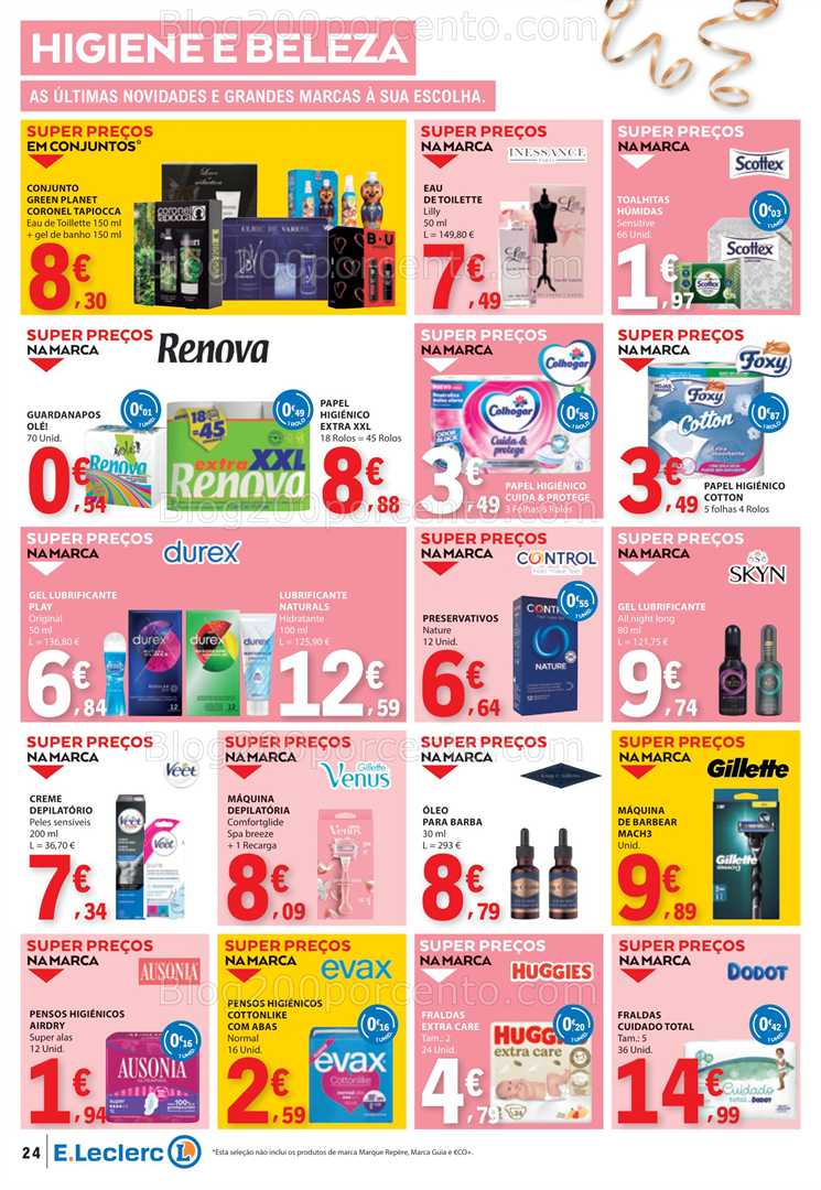 Antevisão Folheto E-LECLERC Promoções 26 a 31 dezembro