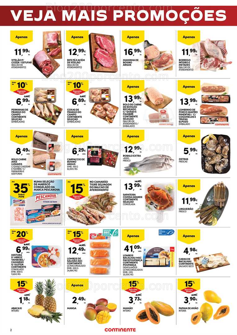 Antevisão Folheto CONTINENTE Promoções Fim de Semana - 19 a 22 dezembro - Edição Digital