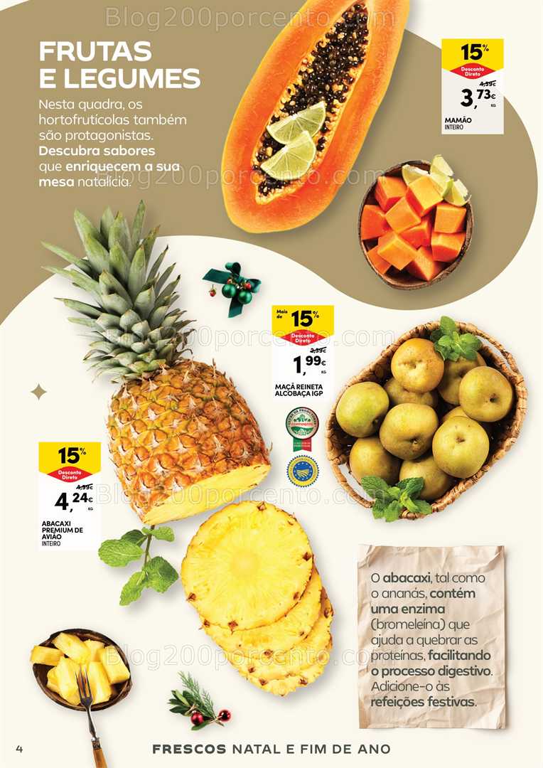 Antevisão Folheto CONTINENTE Especial Mesa de Natal e Ano Novo Promoções até 31 dezembro