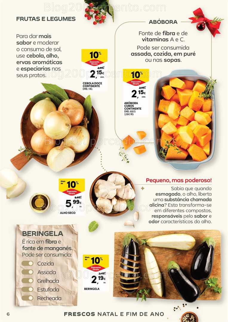 Antevisão Folheto CONTINENTE Especial Mesa de Natal e Ano Novo Promoções até 31 dezembro