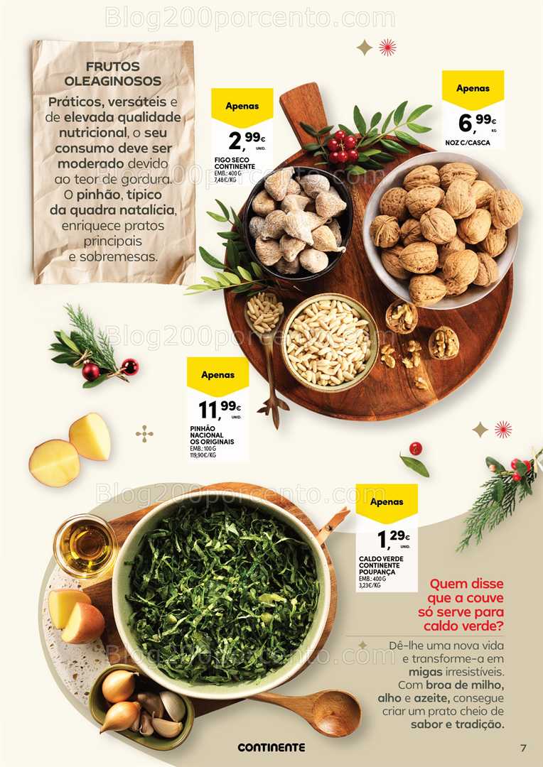 Antevisão Folheto CONTINENTE Especial Mesa de Natal e Ano Novo Promoções até 31 dezembro