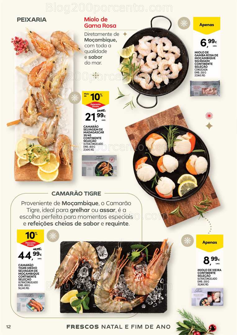 Antevisão Folheto CONTINENTE Especial Mesa de Natal e Ano Novo Promoções até 31 dezembro