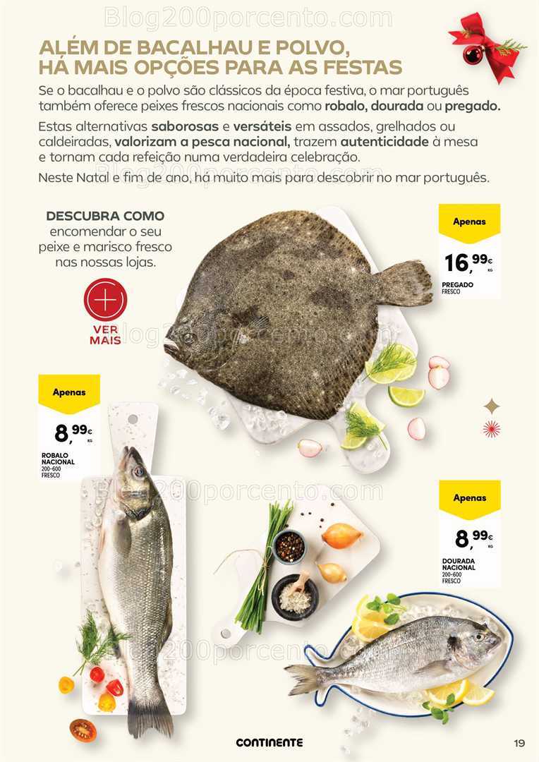 Antevisão Folheto CONTINENTE Especial Mesa de Natal e Ano Novo Promoções até 31 dezembro
