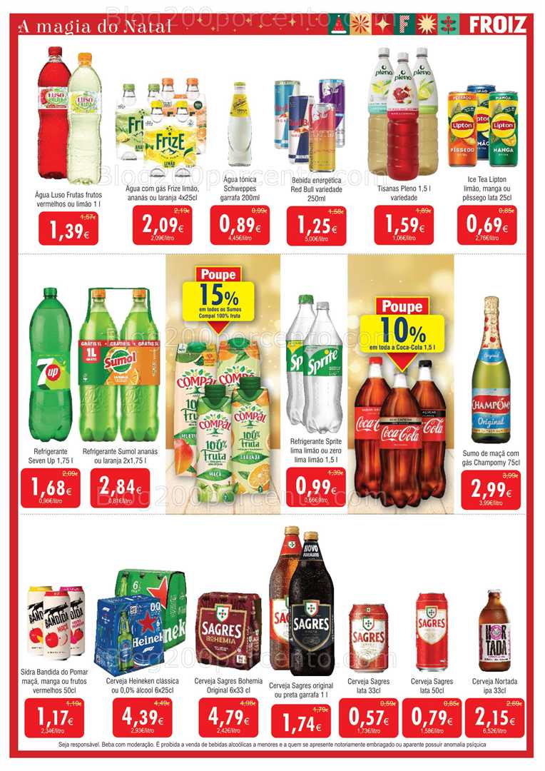 Antevisão Folheto FROIZ Promoções de 18 dezembro a 5 janeiro