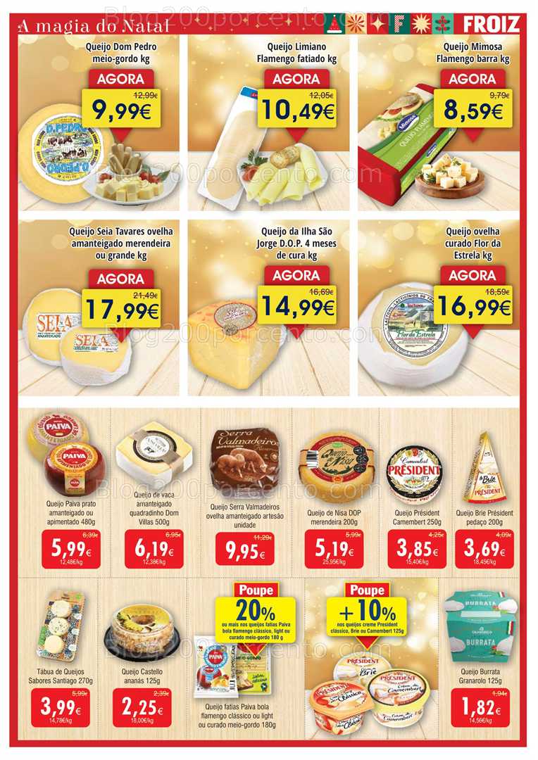 Antevisão Folheto FROIZ Promoções de 18 dezembro a 5 janeiro