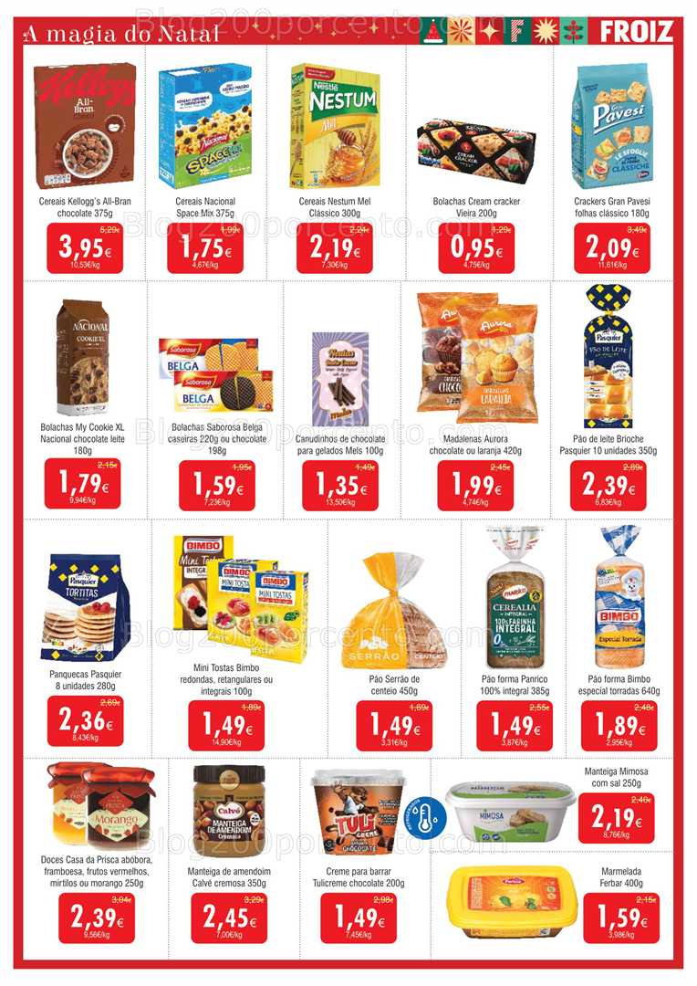 Antevisão Folheto FROIZ Promoções de 18 dezembro a 5 janeiro
