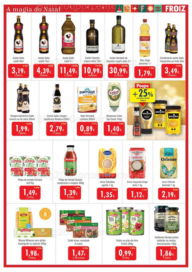 Antevisão Folheto FROIZ Promoções de 18 dezembro a 5 janeiro