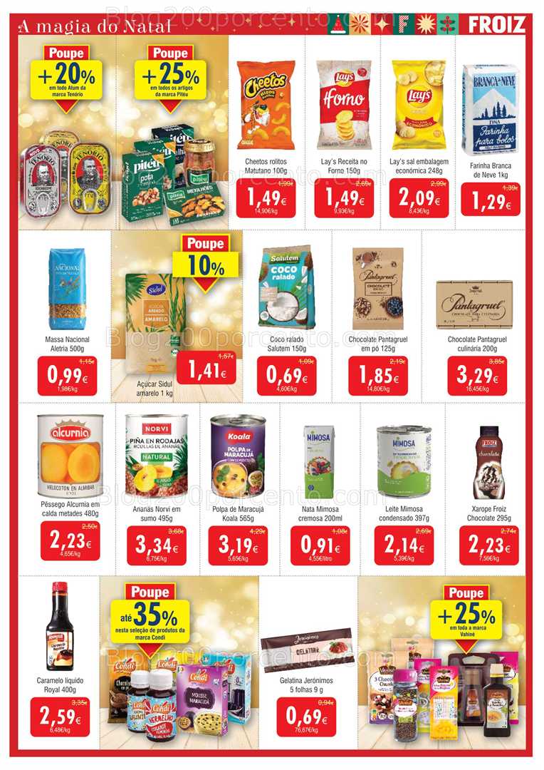 Antevisão Folheto FROIZ Promoções de 18 dezembro a 5 janeiro