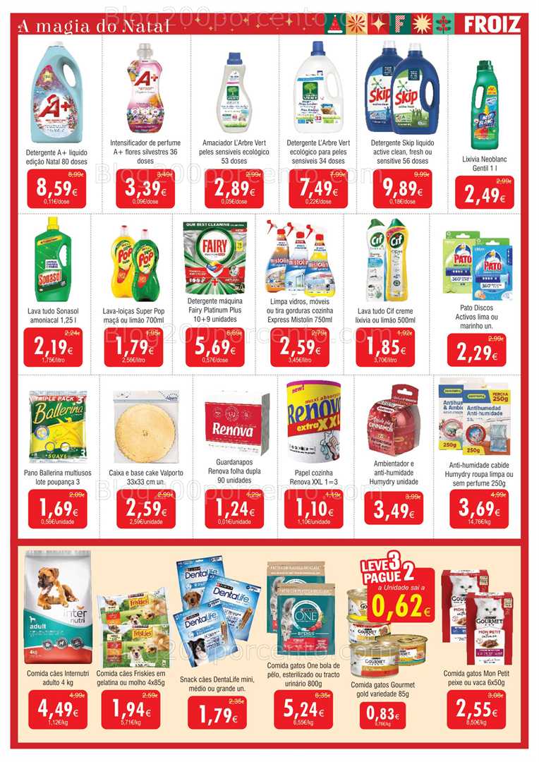 Antevisão Folheto FROIZ Promoções de 18 dezembro a 5 janeiro